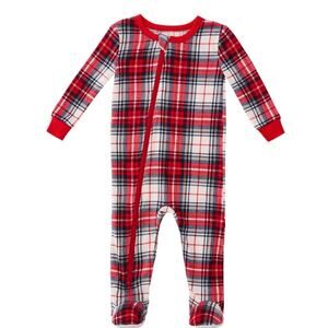 Infant sleeper size 6 month red